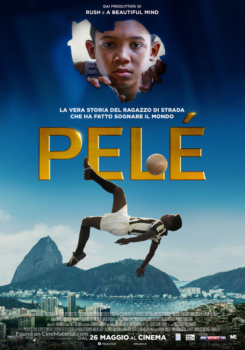Pel&eacute;: Birth of a Legend - Italian Movie Poster