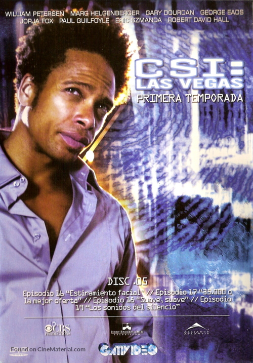 &quot;CSI: Crime Scene Investigation&quot; - Argentinian DVD movie cover
