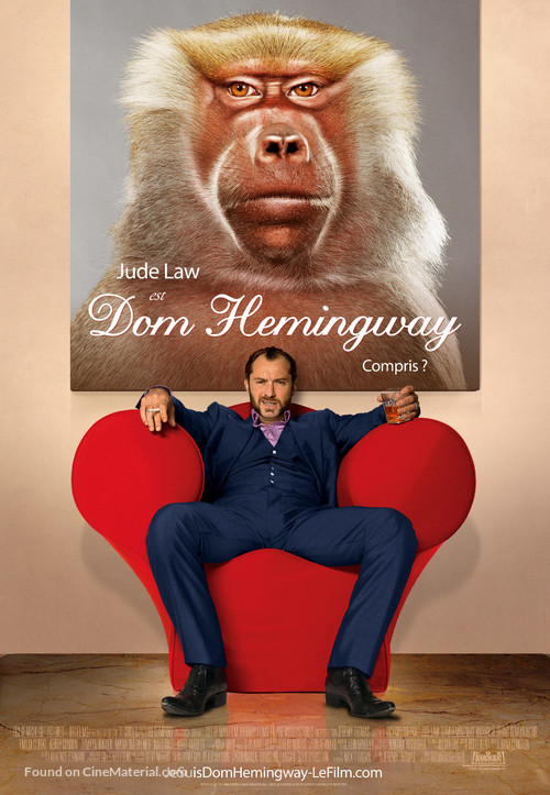 Dom Hemingway - French Movie Poster