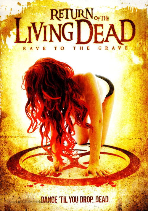 Return of the Living Dead 5: Rave to the Grave - DVD movie cover