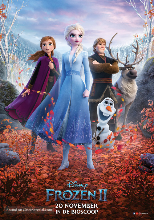 Frozen II - Dutch Movie Poster