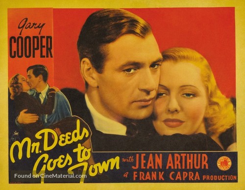 Mr. Deeds Goes to Town - poster