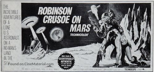 Robinson Crusoe on Mars - Movie Poster