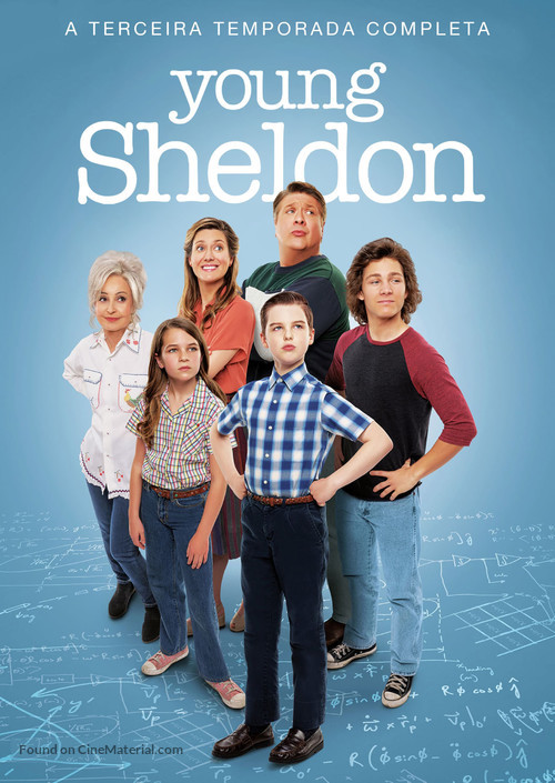 &quot;Young Sheldon&quot; - Brazilian Movie Cover