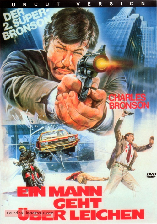 The Stone Killer - German DVD movie cover