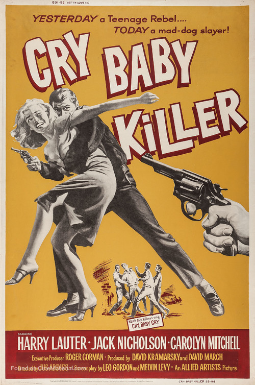 The Cry Baby Killer - Movie Poster