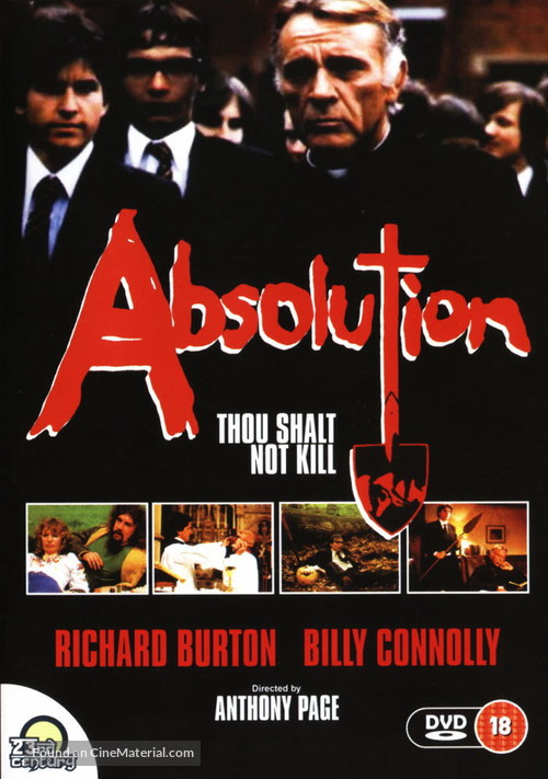 Absolution - British DVD movie cover