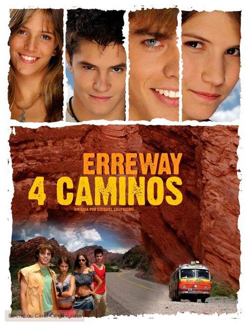 Erreway: 4 caminos - Argentinian poster