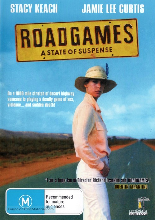 Roadgames - Australian DVD movie cover