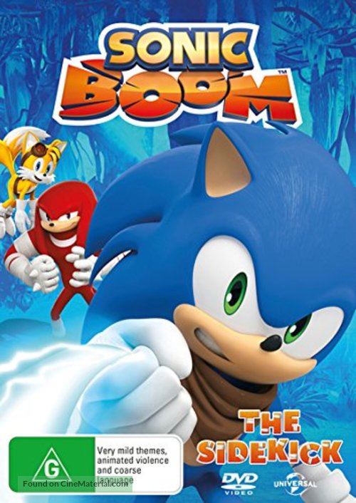 &quot;Sonic Boom&quot; - Australian DVD movie cover