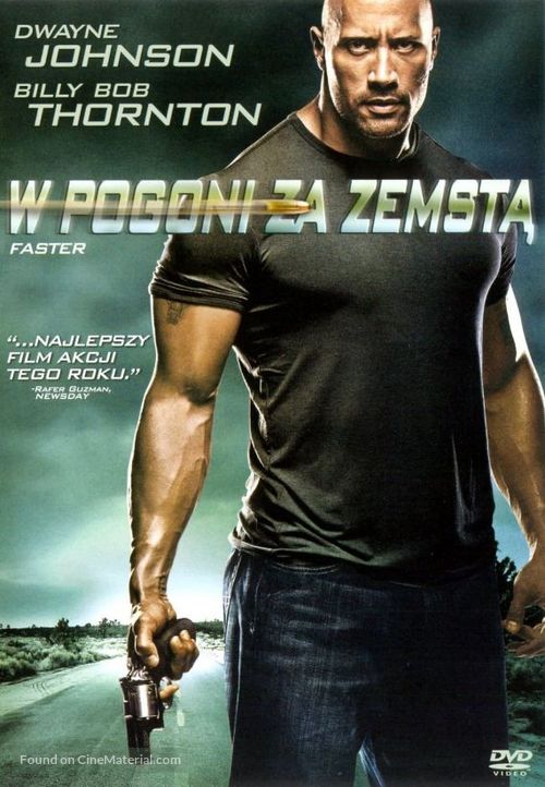 Faster - Polish DVD movie cover