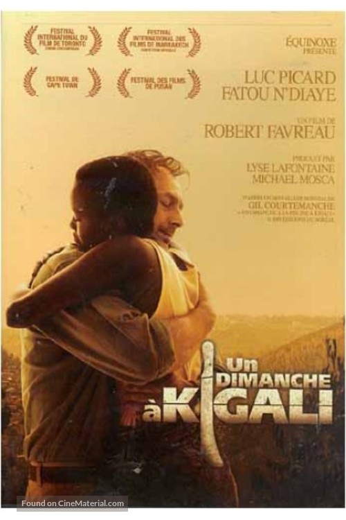 Un dimanche &agrave; Kigali - French Movie Poster