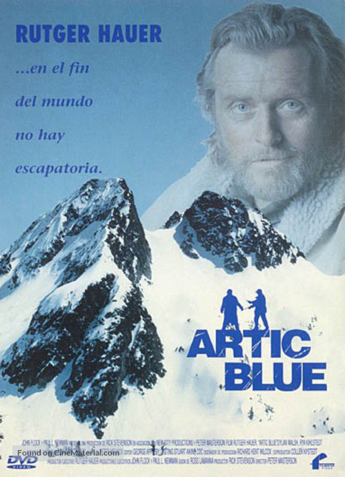 Arctic Blue - Spanish DVD movie cover