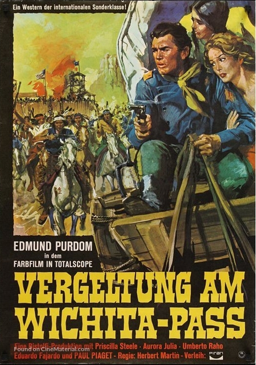 Gli eroi di Fort Worth - German Movie Poster