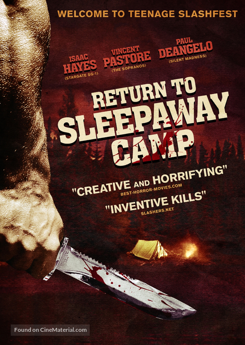 Return to Sleepaway Camp - Swedish DVD movie cover