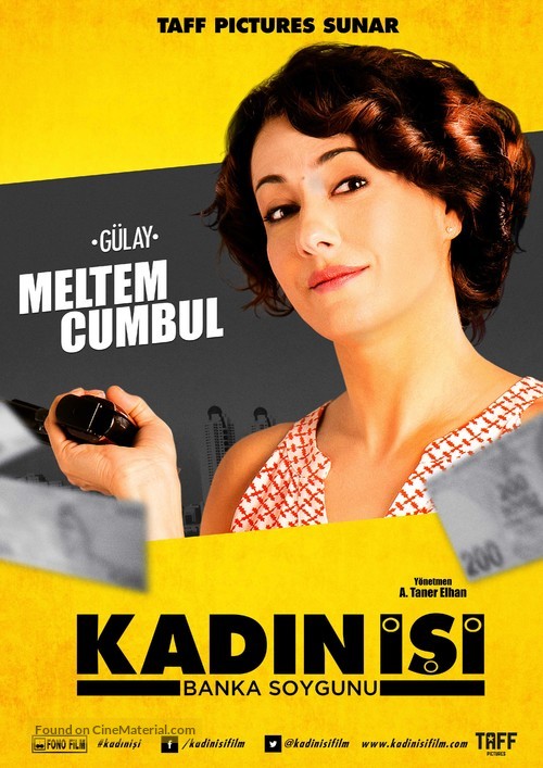 Kadin Isi Banka Soygunu - Turkish Movie Poster