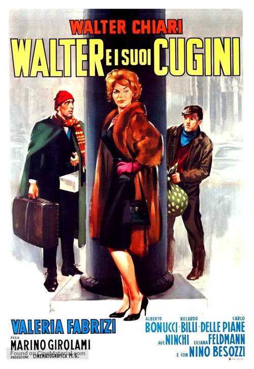 Walter e i suoi cugini - Italian Movie Poster
