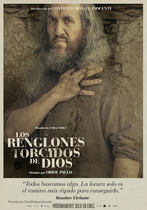 Los renglones torcidos de Dios - Spanish Movie Poster