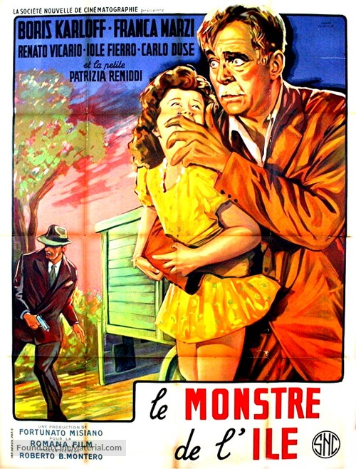 Il mostro dell&#039;isola - French Movie Poster