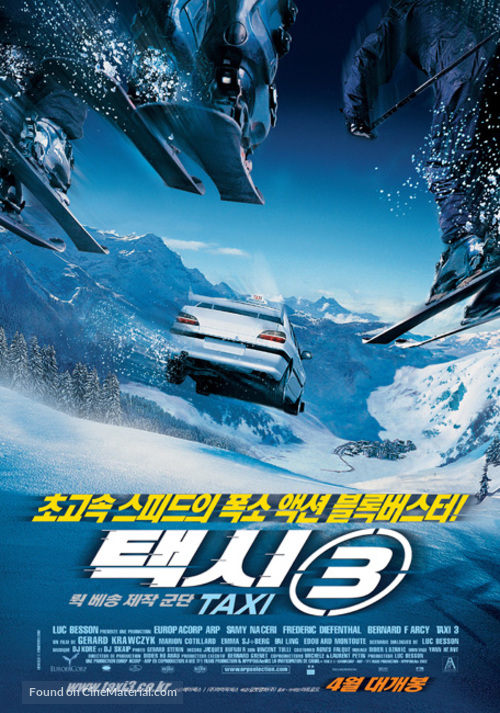 Taxi 3 - South Korean Movie Poster