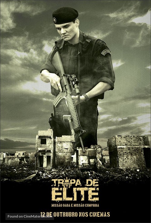 Tropa de Elite - Brazilian Movie Poster