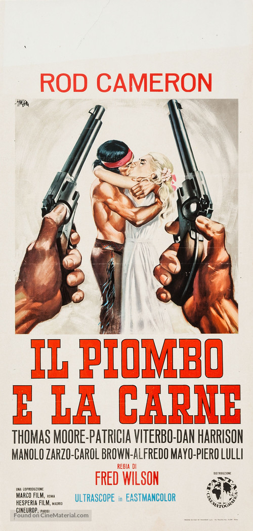Il piombo e la carne - Italian Movie Poster