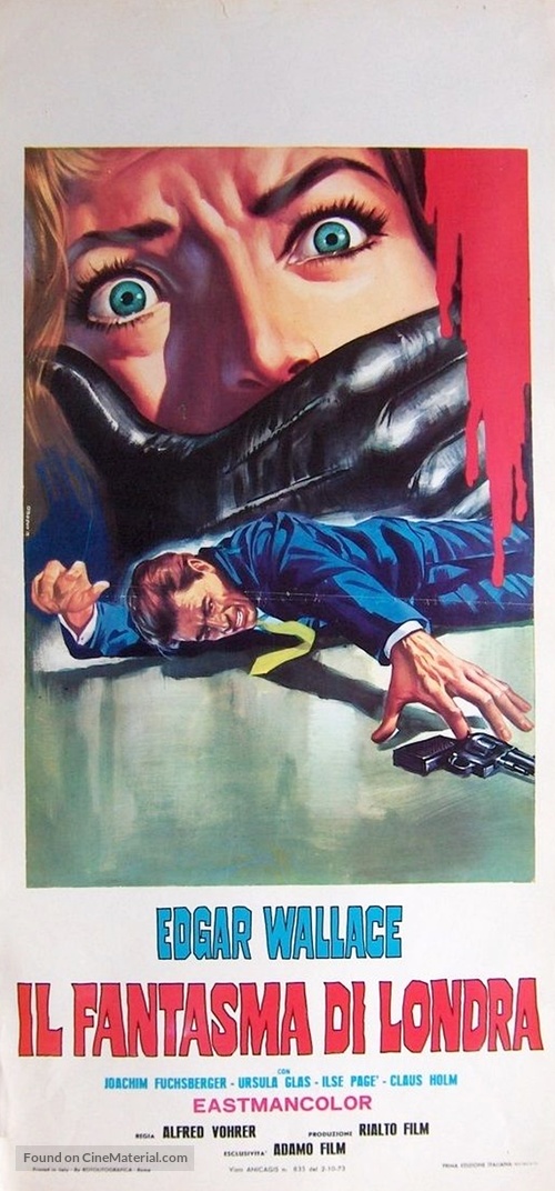 Der M&ouml;nch mit der Peitsche - Italian Movie Poster