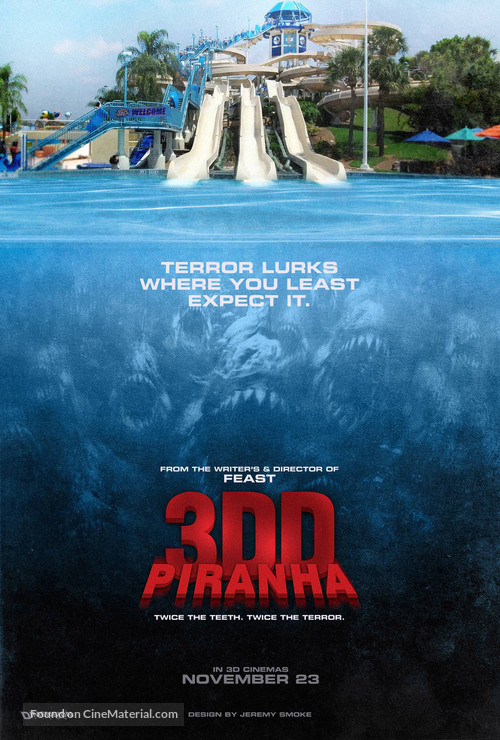 Piranha 3DD - poster