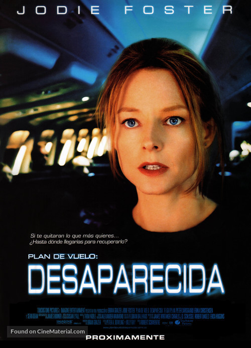 Flightplan - Spanish Movie Poster