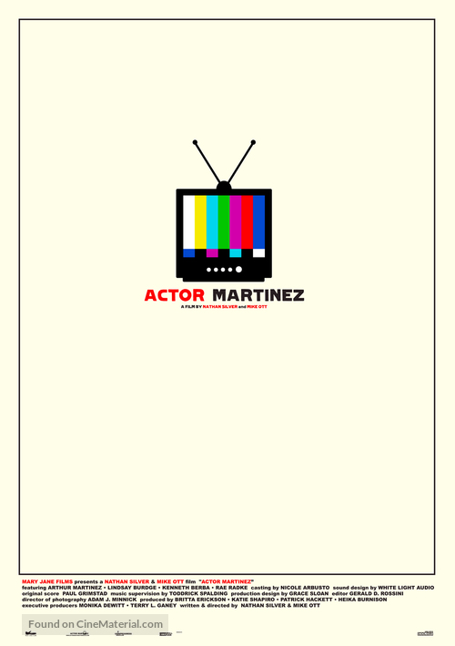 Actor Martinez - Movie Poster