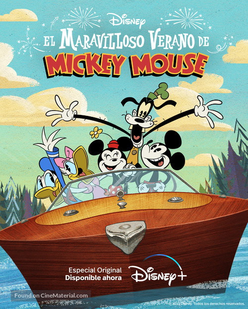 &quot;The Wonderful World of Mickey Mouse&quot; - Argentinian Movie Poster