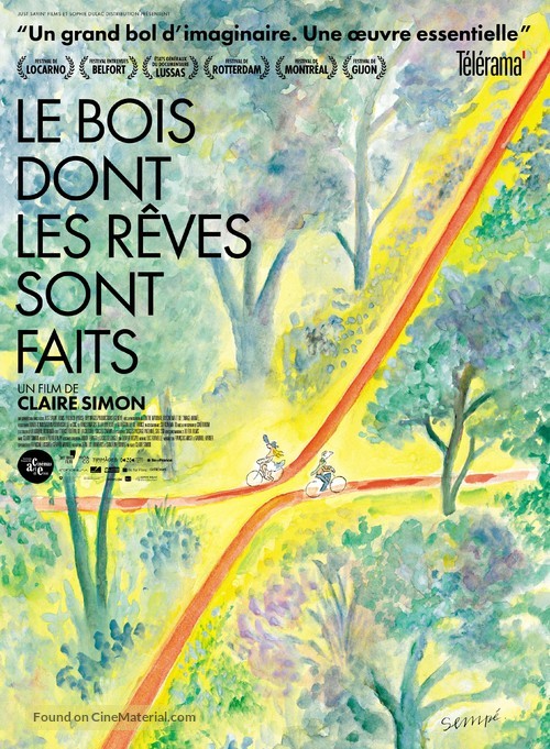 Le bois dont les r&ecirc;ves sont faits - French Movie Poster