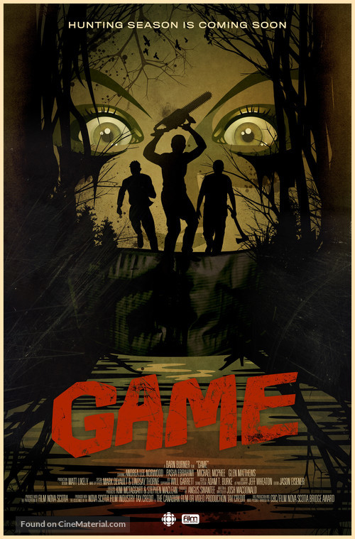 Game - Canadian Movie Poster