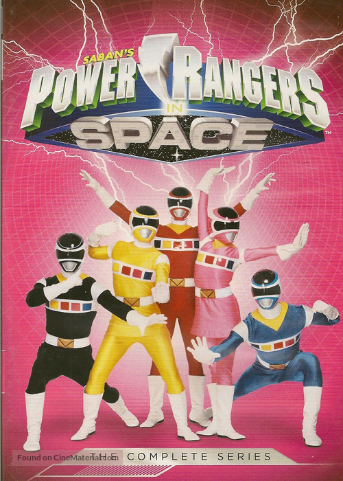 &quot;Power Rangers in Space&quot; - DVD movie cover