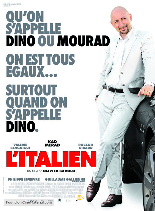 L&#039;Italien - French Movie Poster