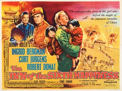 The Inn of the Sixth Happiness - British Movie Poster