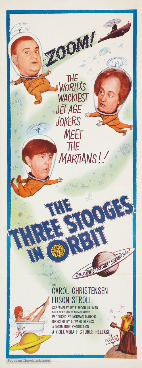 The Three Stooges in Orbit - Movie Poster