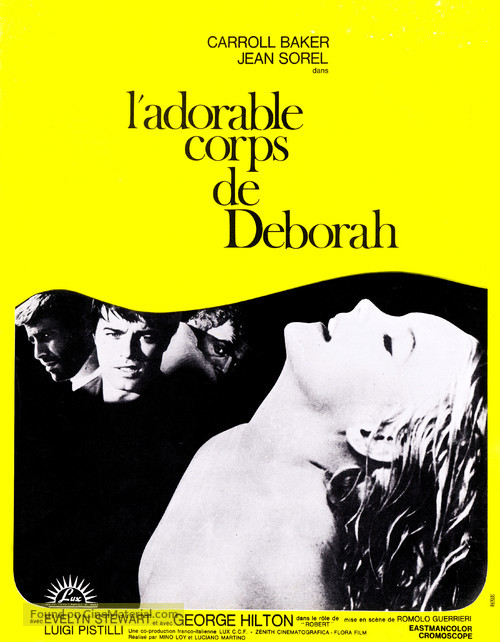 Il dolce corpo di Deborah - French Movie Poster