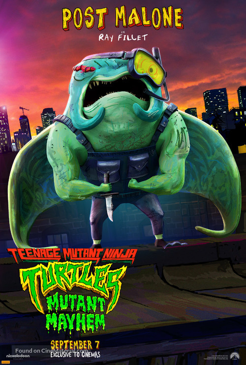 Teenage Mutant Ninja Turtles: Mutant Mayhem - Australian Movie Poster