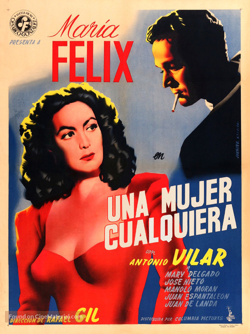 Mujer cualquiera, Una - Mexican Movie Poster