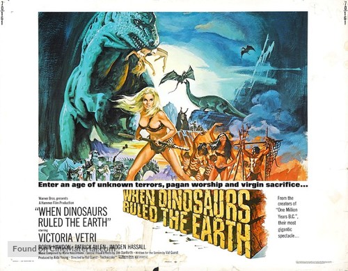 When Dinosaurs Ruled the Earth - Movie Poster