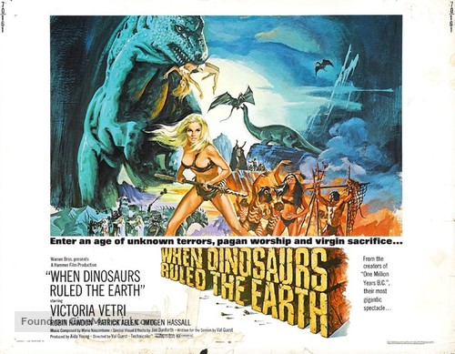 When Dinosaurs Ruled the Earth - Movie Poster