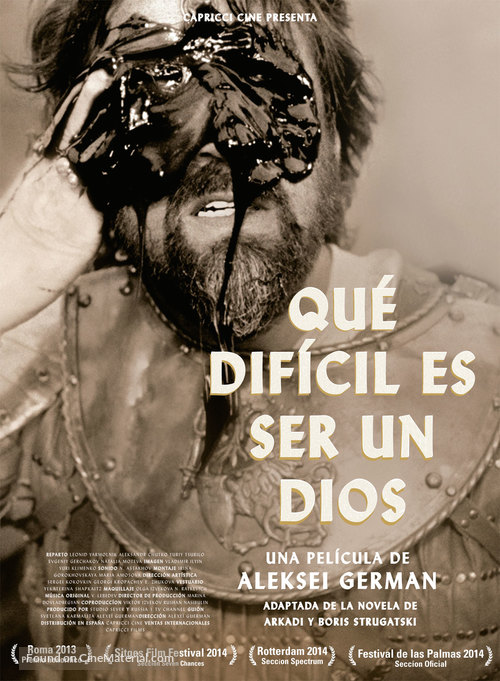 Trydno byt bogom - Spanish Movie Poster