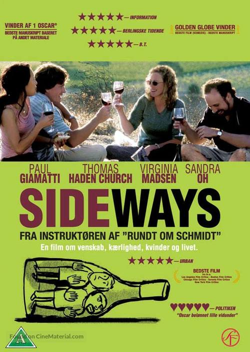 Sideways - Danish Movie Cover