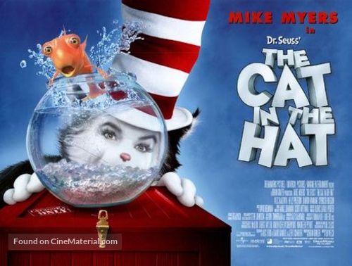 The Cat in the Hat - British Movie Poster