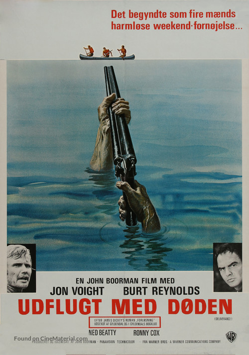 Deliverance - Danish Movie Poster