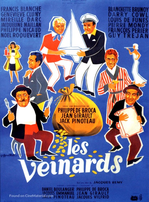 Veinards, Les - French Movie Poster
