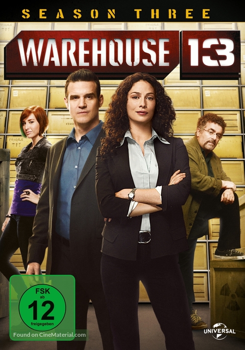 &quot;Warehouse 13&quot; - German DVD movie cover