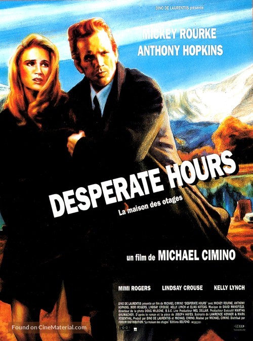 Desperate Hours - French Movie Poster
