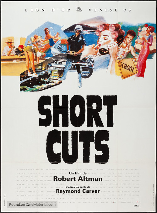 Short Cuts - French Movie Poster